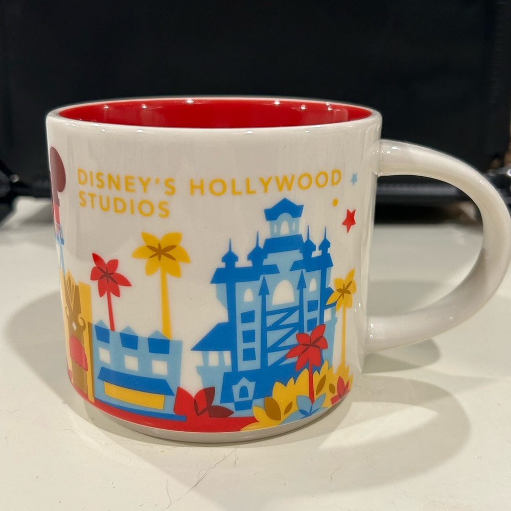 Disney's Hollywood Studios Starbucks Mug EUC